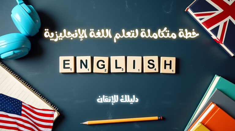 الخطة الكاملة لتعلم اللغة الإنجليزية من البداية إلي الإحتراف