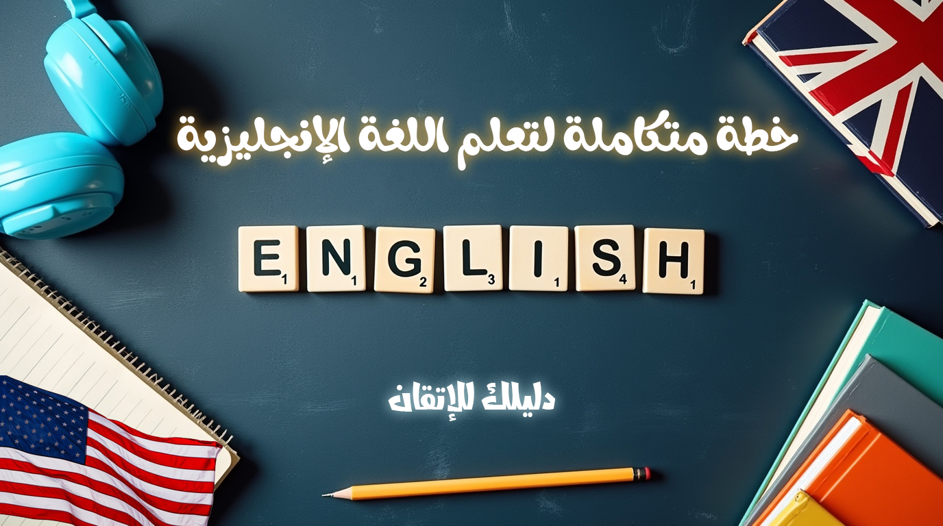 الخطة الكاملة لتعلم اللغة الإنجليزية من البداية إلي الإحتراف
